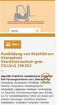 Mobile Screenshot of kranschulung.net